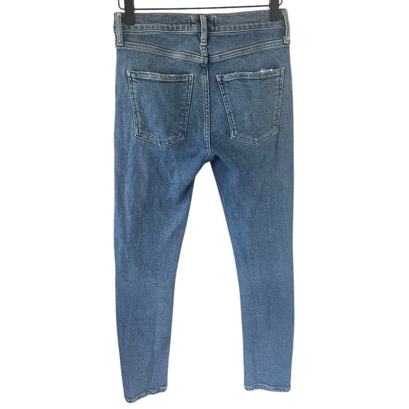 Agolde Toni Mid Rise Cropped Jeans - Picture 4 of 7